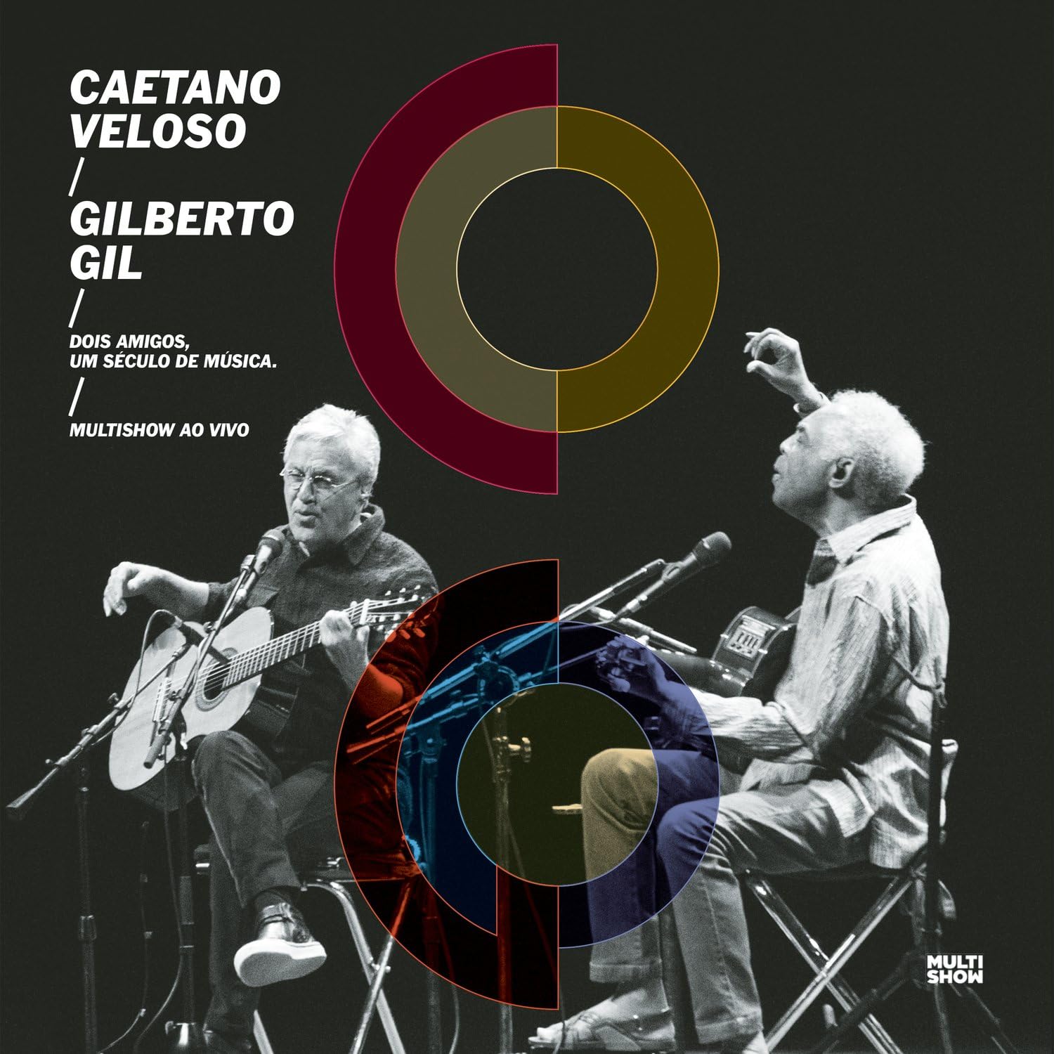 Caetano Veloso & Gilberto Gil - Dois Amigos, Um Século de Música ao Vivo - 2 CDs