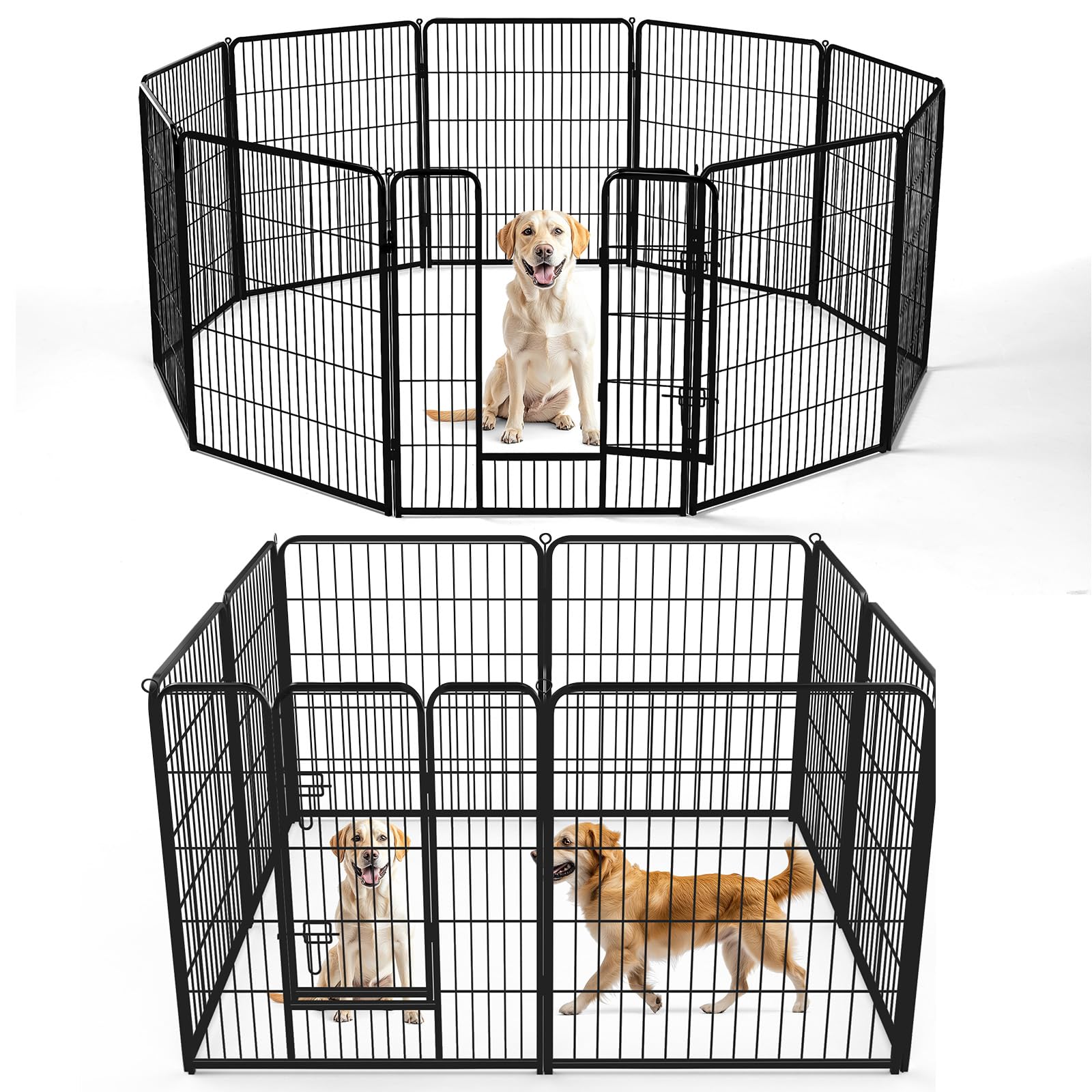 DUMOS Dog Playpen Indoor