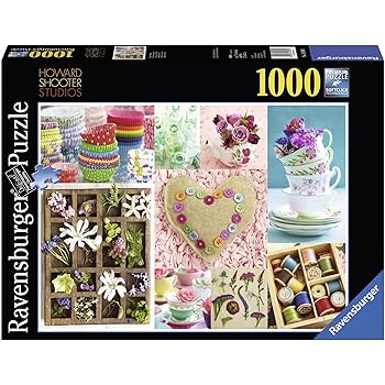Ravensburger Holiday Baubles Jigsaw Puzzle (1000 Pieces): Amazon.co.uk ...