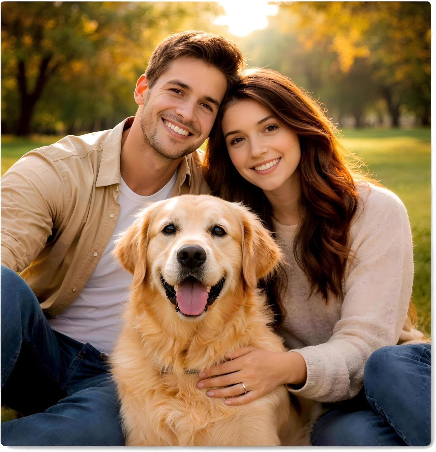 Sunwes Custom Canvas Prints with Your Photo - 20x24 Inch - Ships Next Day - Made in USA Personalized for Wedding, Baby, Family Portrait & Pet Memorial Gifts, Ready to Hang