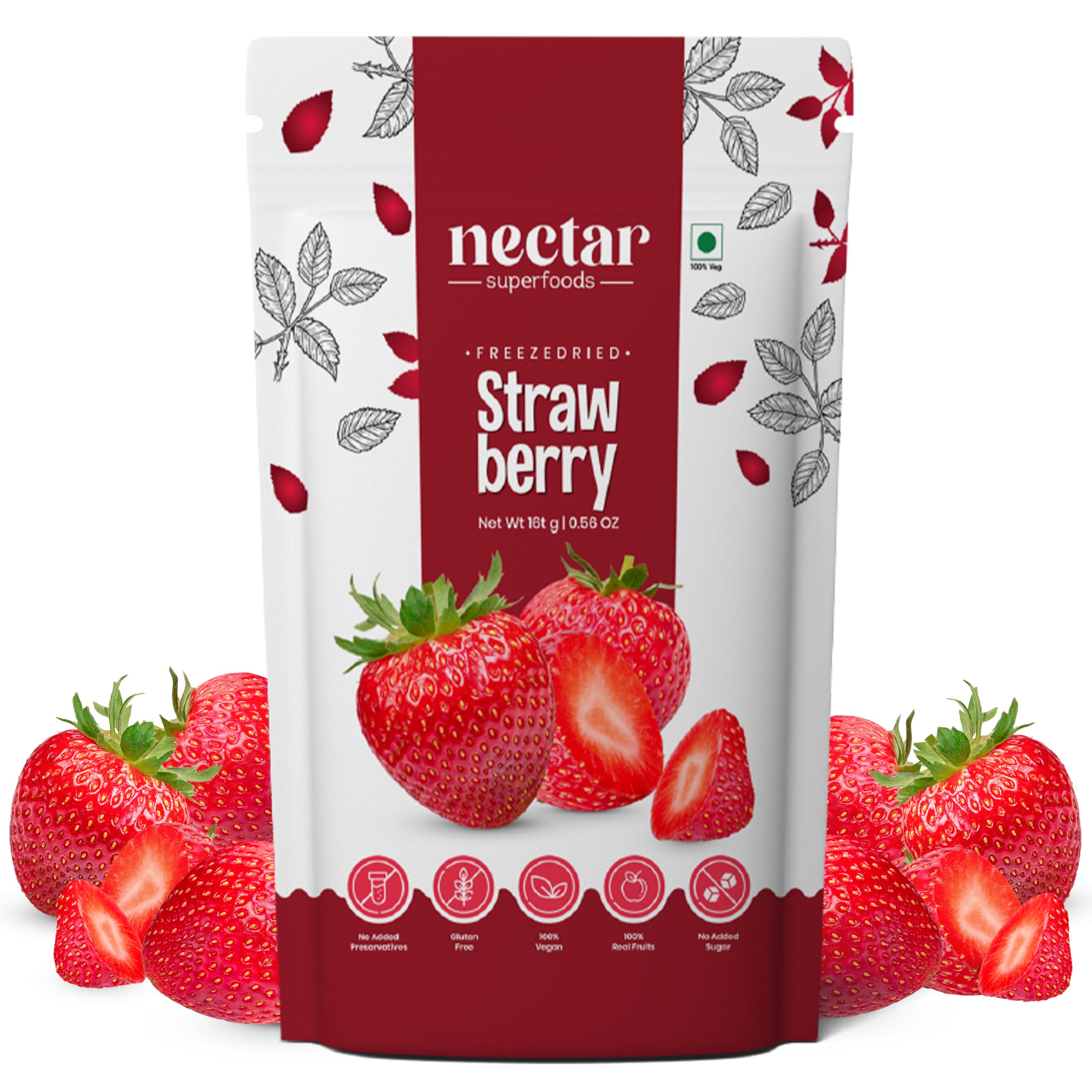See full amazon price history chart for Nectar Superfoods Freeze Dried Strawberry | No Preservatives, No Added Sugar Dried Fruit | 100% Natural, Vegan, Gluten Free | 16 gram Pouch Nectar Superfoods Freeze Dried Strawberry | No Preservatives, No Added Sugar Dried Fruit | 100% Natural, Vegan, Gluten Free | 16 gram Pouch (B0BJ9T3CZX) Amazon Price History, Amazon Price Tracker