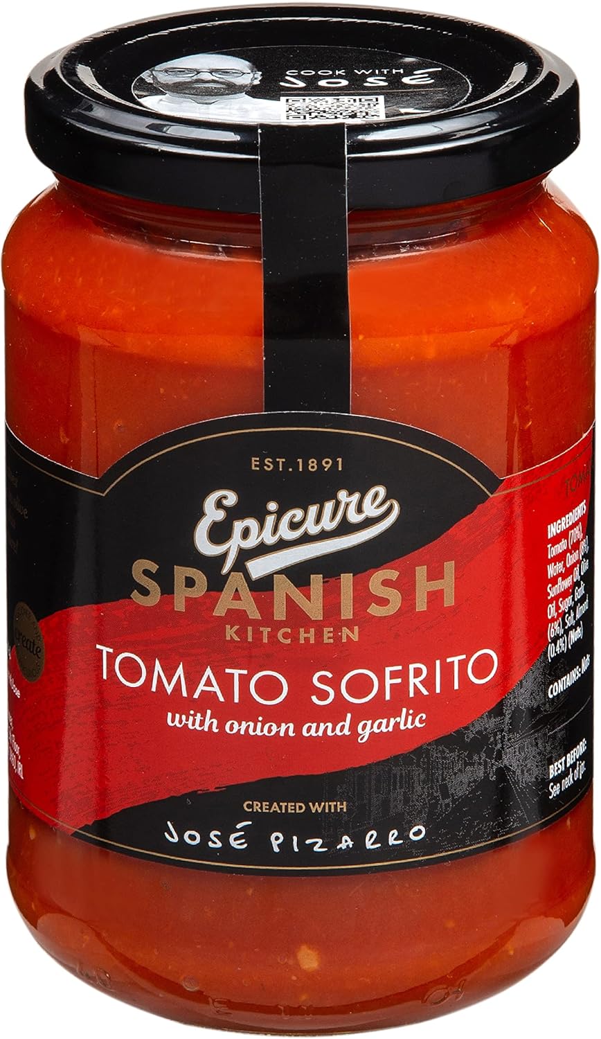 Epicure Spanish Kitchen with José Pizarro Tomato Sofrito Sauce, 350 g