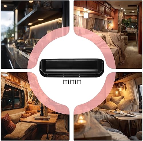 Miniatura 8 de Car Door Organizer, 45x11.5cm, with 8 Screws, Car Seat Side Pocket Organizer, RV Waterproof Door Storage Pocket, for Vehicle Keys, Drinks, Tools,