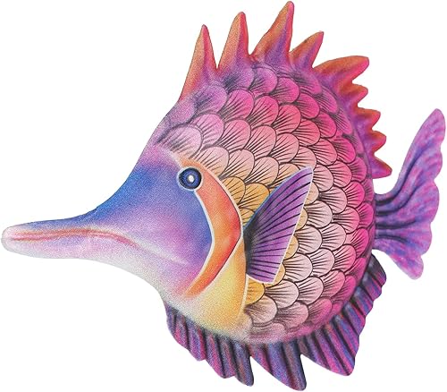 GANAZONO Arte de pared de peces de metal, decoración de pared de animales náuticos, océano, mar, decoración de pared de peces de metal para GANAZONO Arte de pared de peces de metal, decoración de pared de animales náuticos, océano, mar, decoración de pared de peces de metal para