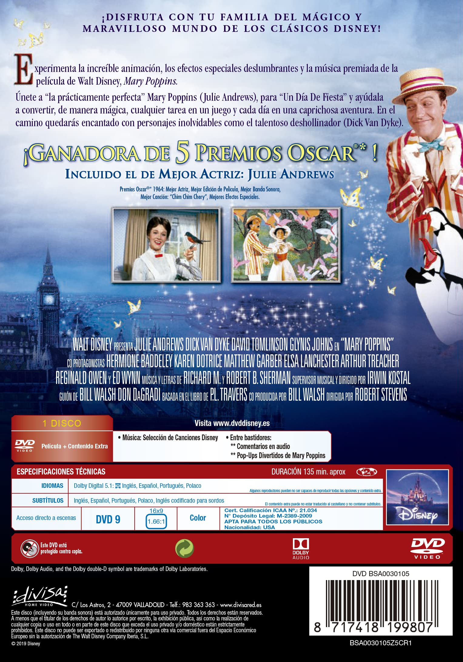 Mary Poppins [DVD]