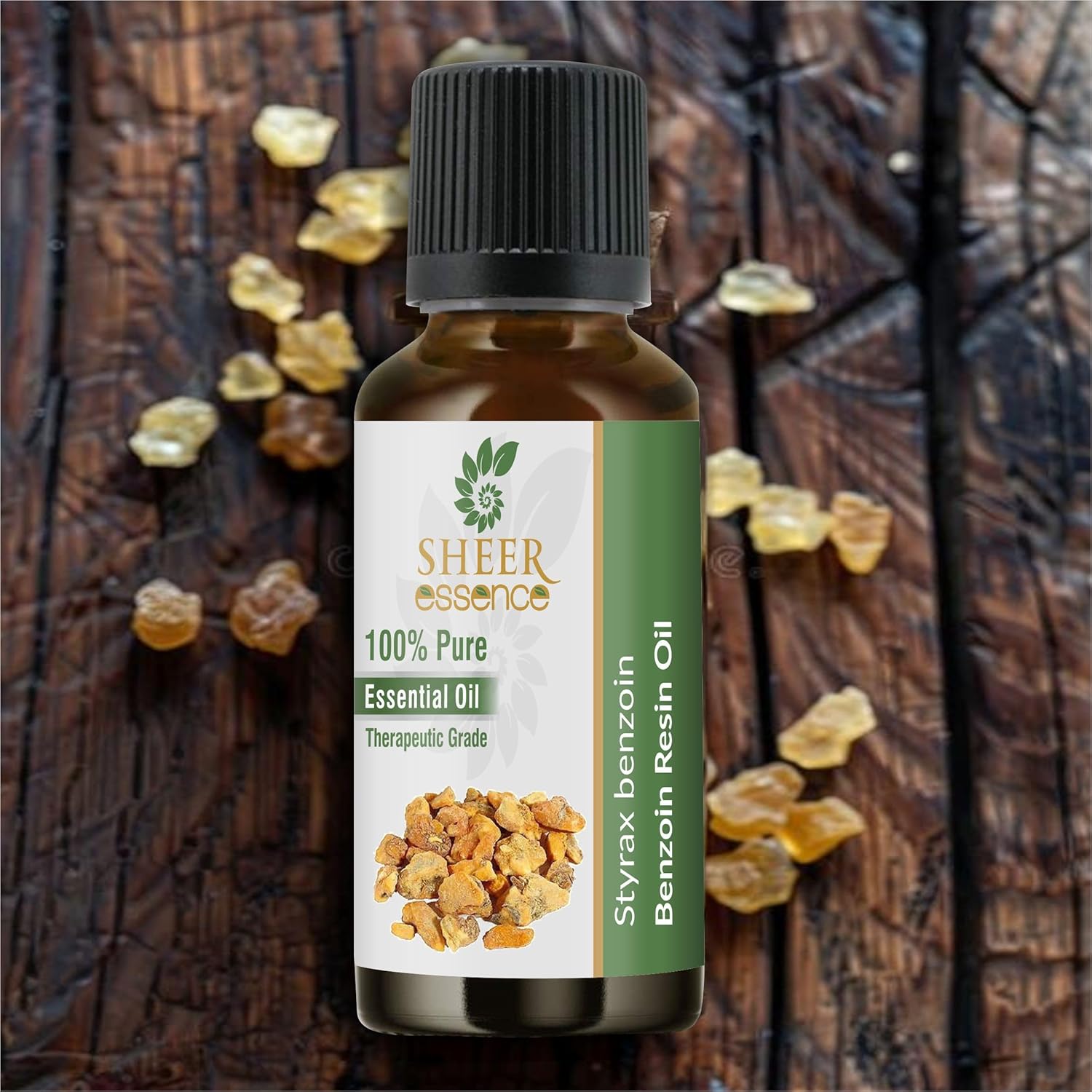 Essential Oils 4oz - 100% Pure and Natural - Therapeutic Grade Oil - Huge 4 Fluid Ounces Bottle with Premium Glass Dropper (Benzoin Resin Oil)