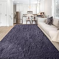 Vista 24 de Alfombra de lujo con estampado de vaca lechera de 3 x 5 pies, lindas alfombras de vaca para sala de estar, dormitorio, alfombra esponjosa de vaca