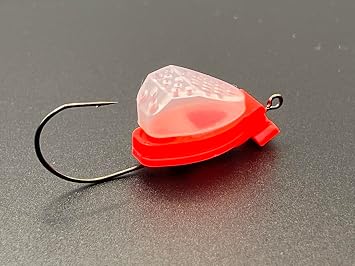 BaitlokTM Bait/Scent Containment Lure - Panfish Edition - Blood Red