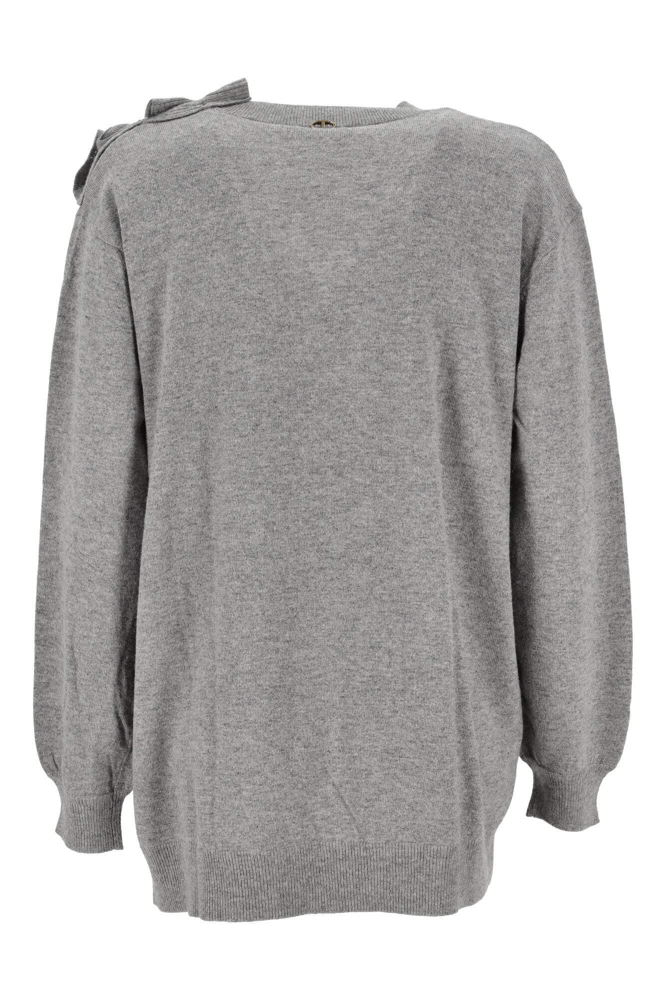 Twin-set Maglia Grigio Melange 242TP3301