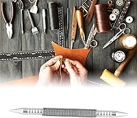 Vista 3 de Set de clavos, doble cabeza de clavo central, perforador pequeño y compacto de metal para carpintería