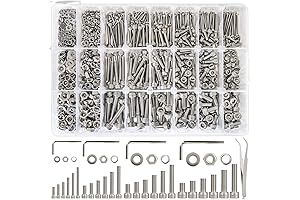 1570-Piece Socket Head Cap Screws: Variety Pack for Unlimited Applications