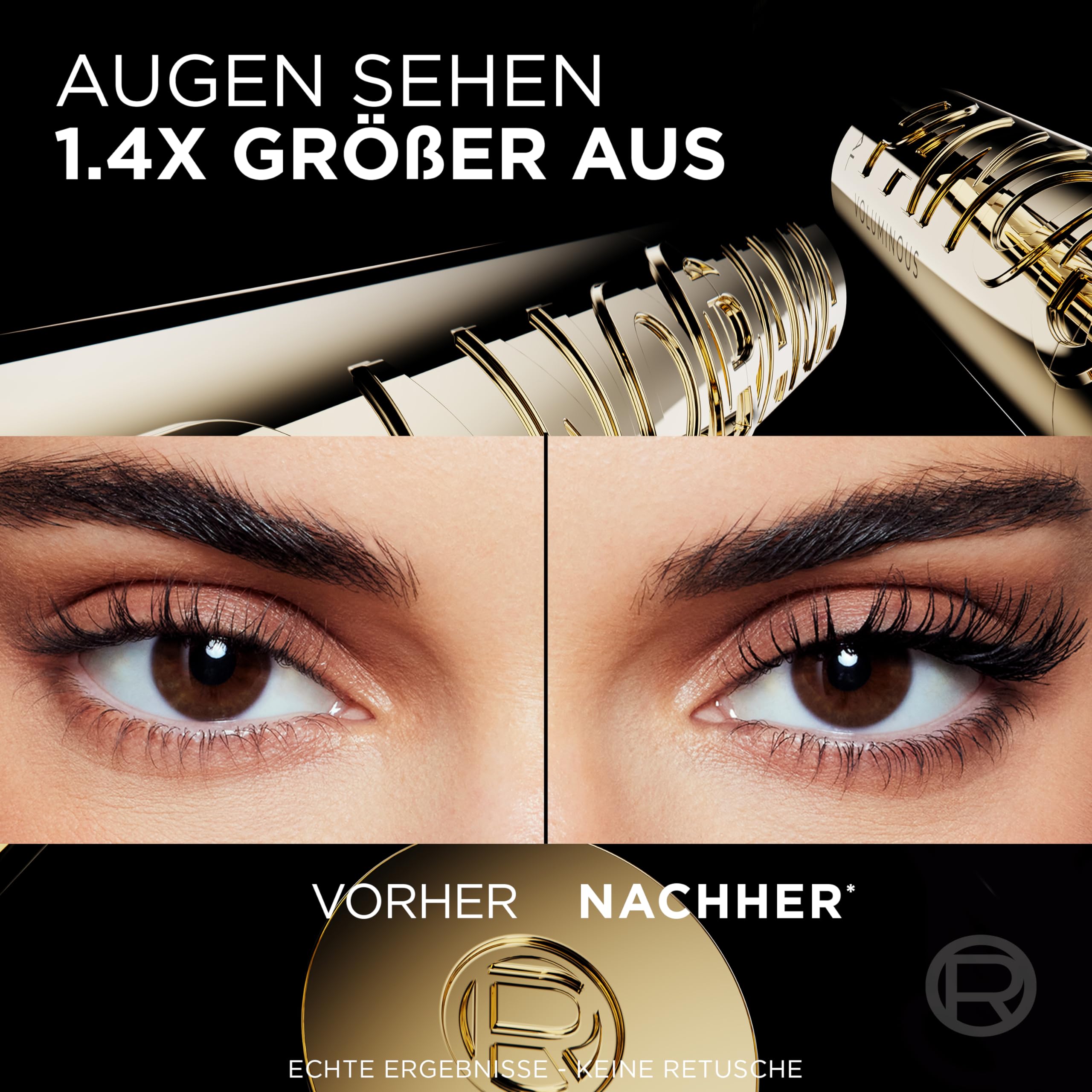 L'Oréal Paris Make-up Set mit Wimperntusche, Eyeliner und Lippenstift, Volume Million Lashes Mascara (schwarz), Infaillible Matte Resistance (rot), Superliner Perfect Slim (schwarz), 3-teilig