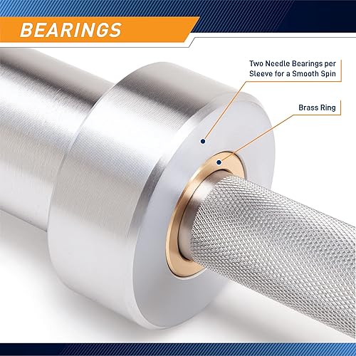 Miniatura 10 de Steelbody IWF - Barra de peso olímpica estándar de 44.1lbs y 33.1lbs, varios colores disponibles