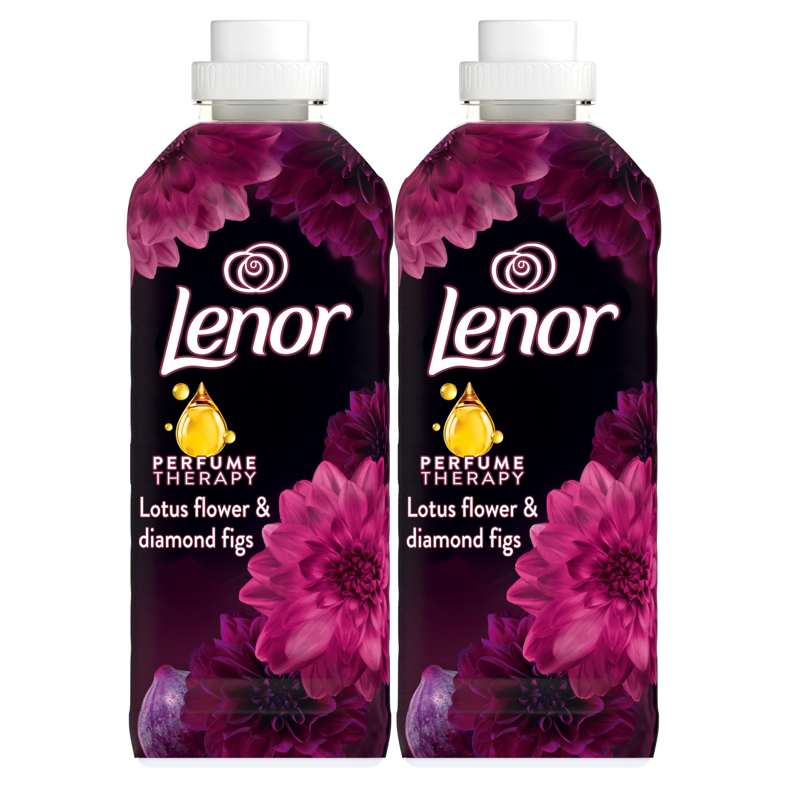 Lenor Płyn do płukania tkanin, 94 prań, Lotus Flower & Diamond Figs | Kolekcja Perfume Therapy, 3x dłużej utrzymujący się zapach