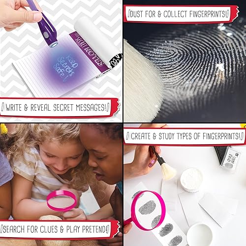 Miniatura 2 de Project MC2 Juego de simulación Super Spy Gear Kit de ciencia STEM conviértete en un detector de mentiras humano con juego de identificación de