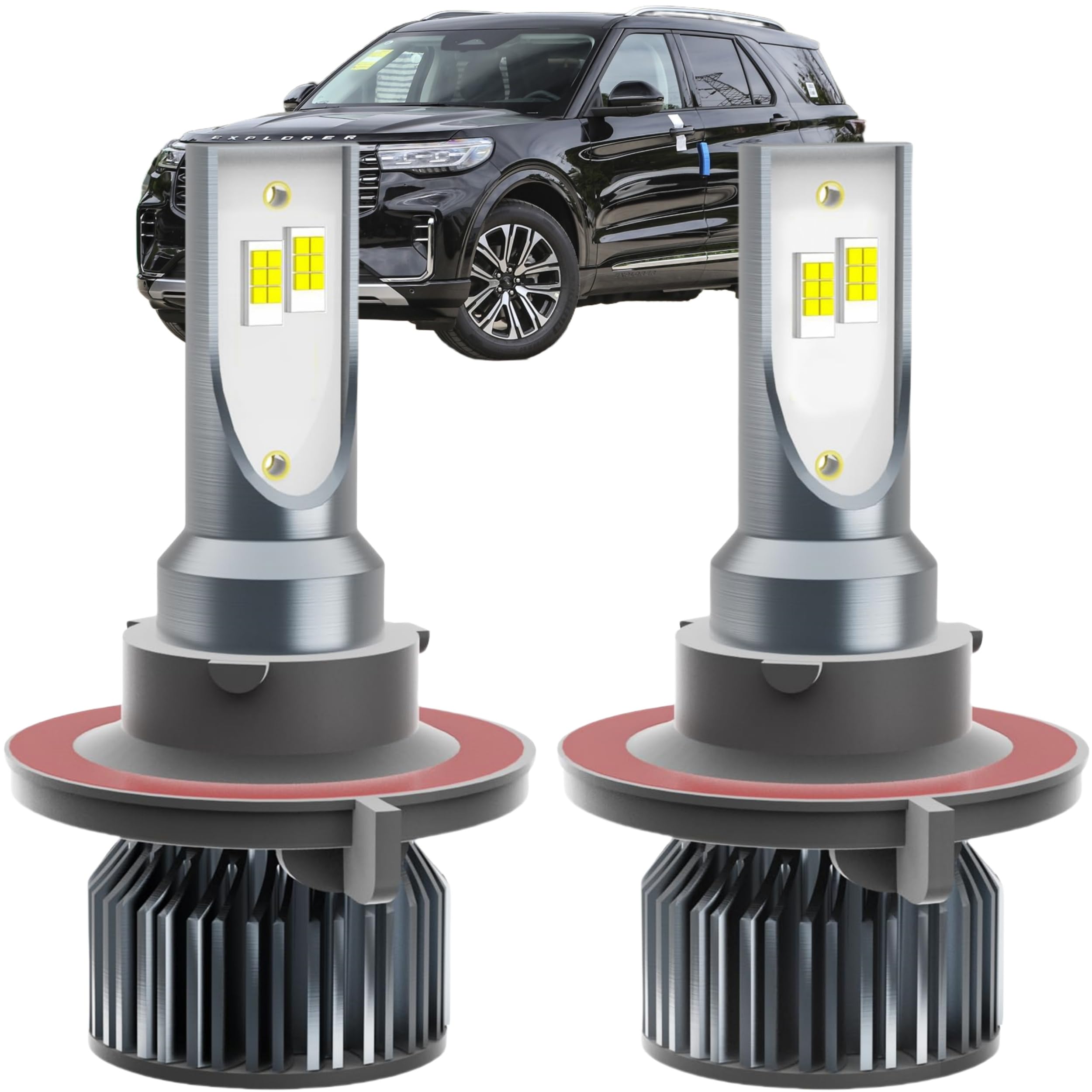 Explorer Dedicated Accessory,Fit for 1991 1992 1993 1994 1995 1996 1997 1998 1999 2000 2001 Explorer,9007 Dedicated H L,Plug and Play,No Errors,Pack of 2