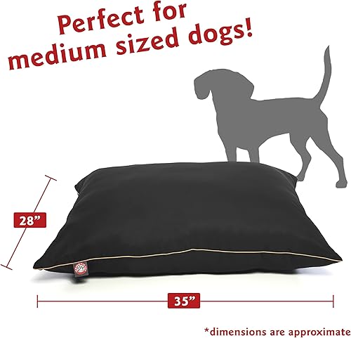 Miniatura 2 de Majestic Pet - Cama mediana para perros de 28 x 35 pulgadas, color negro