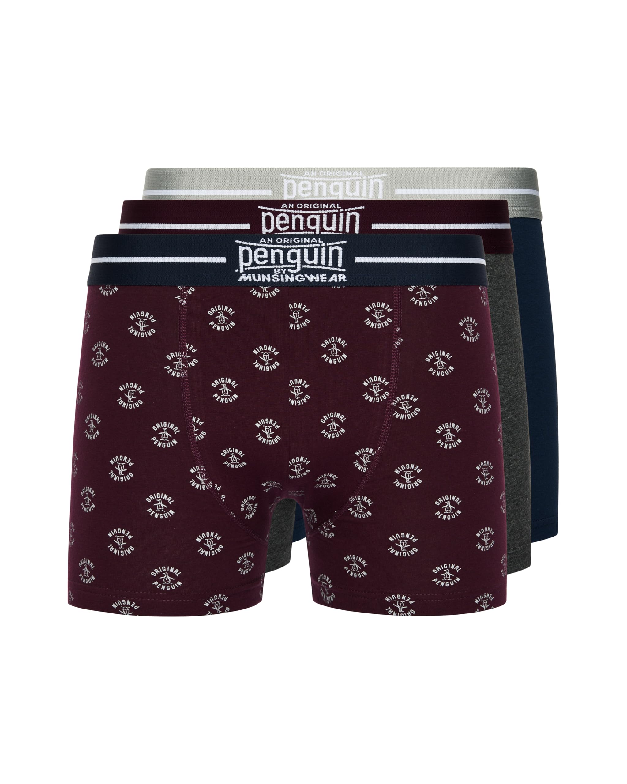 Original Penguin Men's 3Pack-Muxpe1410 3 Pack Boxer Shorts Underwear Underpants Trunks Multipack Boxers(M/3Pack-Muxpe1410)