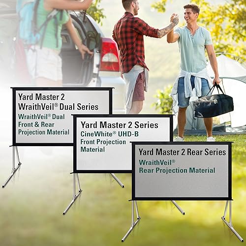 Miniatura 9 de Pantalla para proyector al aire libre con soporte 16:9, 8K 4K Ultra HD 3D, plegable y rápida YardMaster 2 Rear Projection