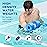 Sunlite Sports Water Workout Combo Set, High Density Water Weights for Pool Exercise, Swim Belt, Aerobics Equipment, Aqua Jogger Belt, Pool Fitness, Aqua Therapy & Exercise