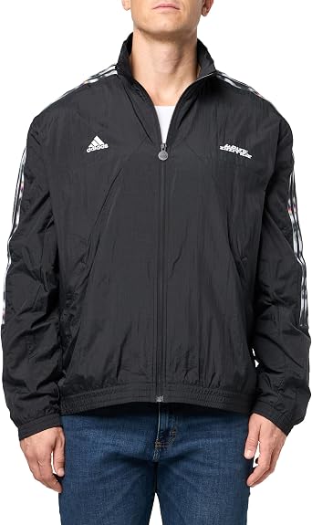 adidas Men's Pride Tiro Track Top Outerwear Jacket, Black, Small
