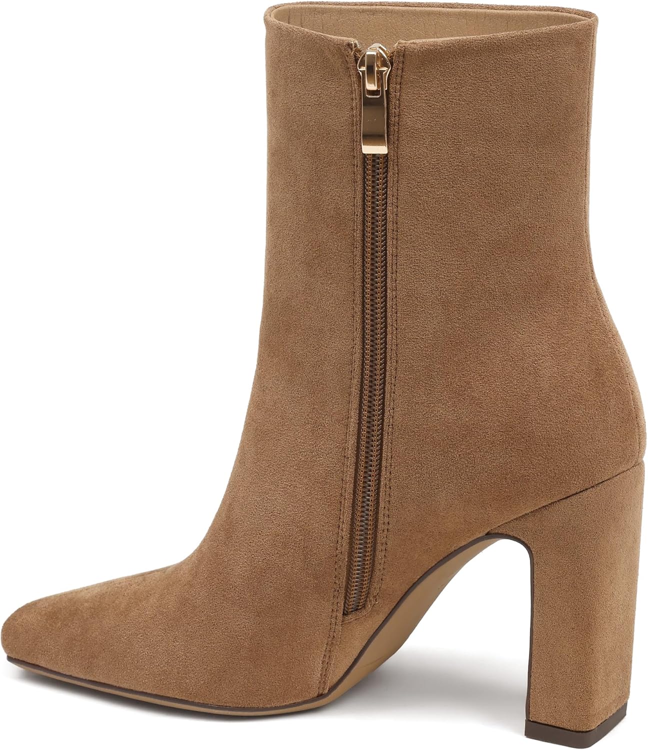 Lovee Cosee Ankle Boots for Women 2026 Square Toe Chunky Heeled Booties image 5