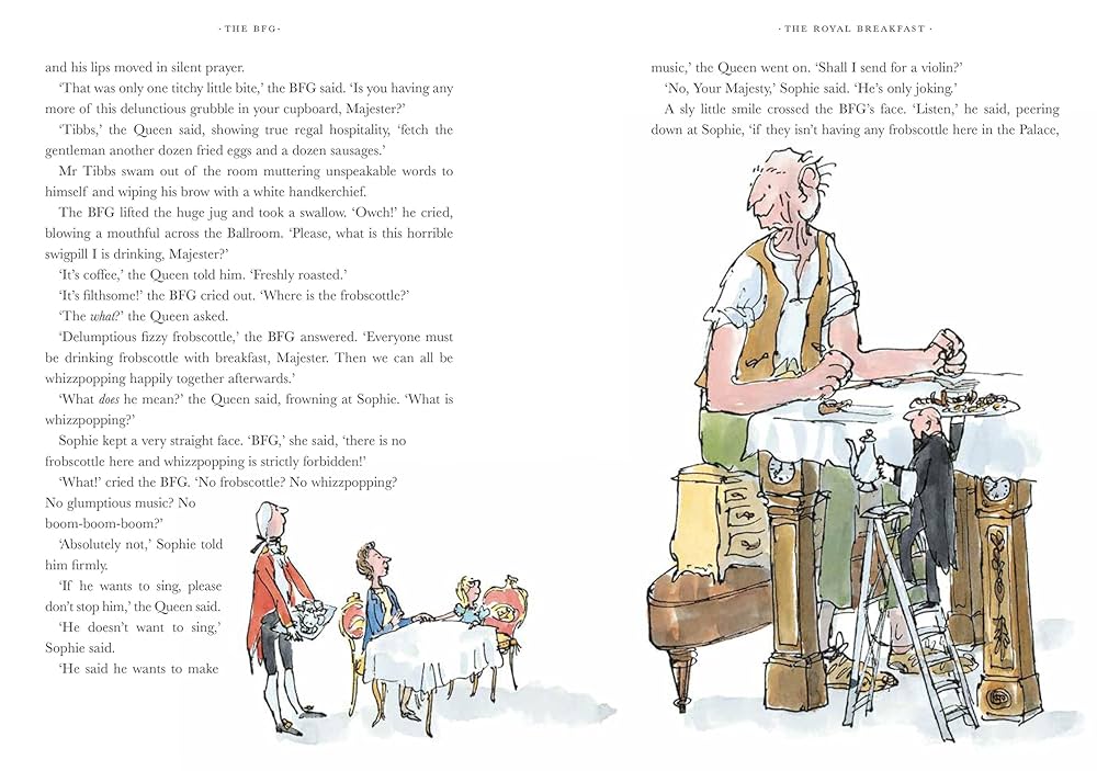 Amazon | The BFG | Dahl, Roald, Blake, Quentin | Classics