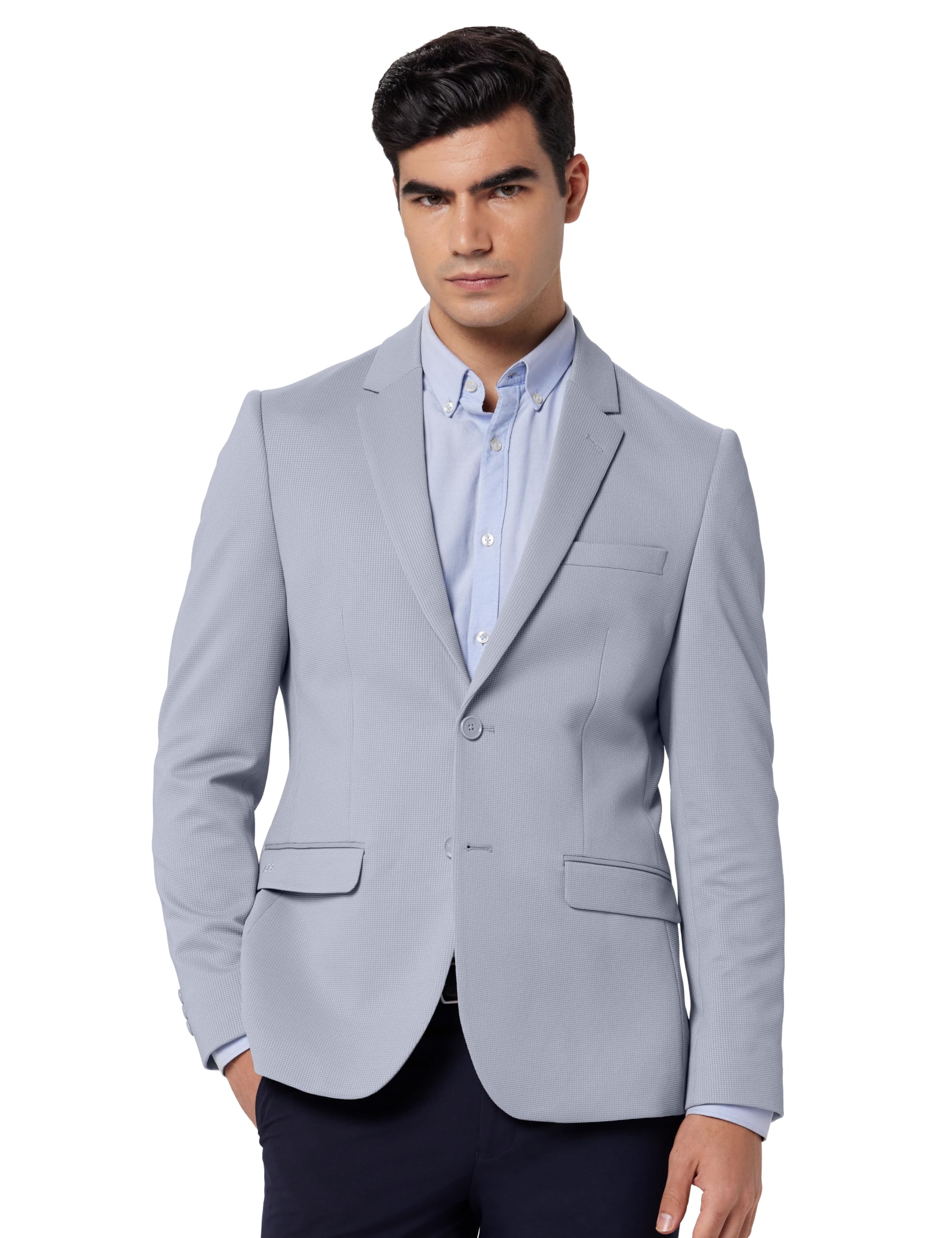 peter england Men's Formal Premium Textured Blazer-picture-59