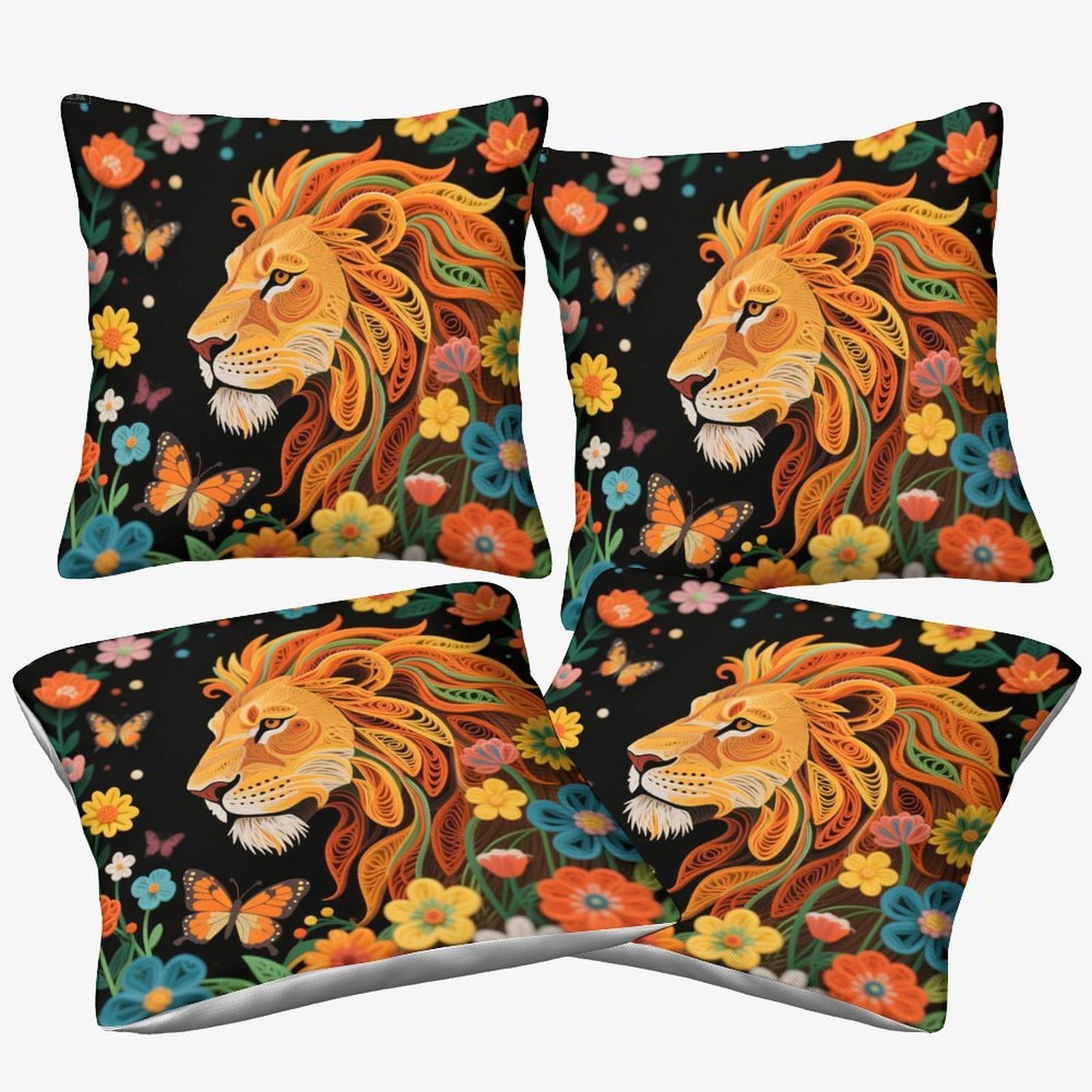 Housses de coussin taie de coussin carrée 45x45cm chambre salon maison