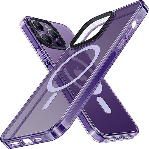 Miniatura 8 de TORRAS Funda para iPhone 15 Pro compatible con MagSafe protección de grado militar, resistente al amarilleo, parte trasera resistente a los