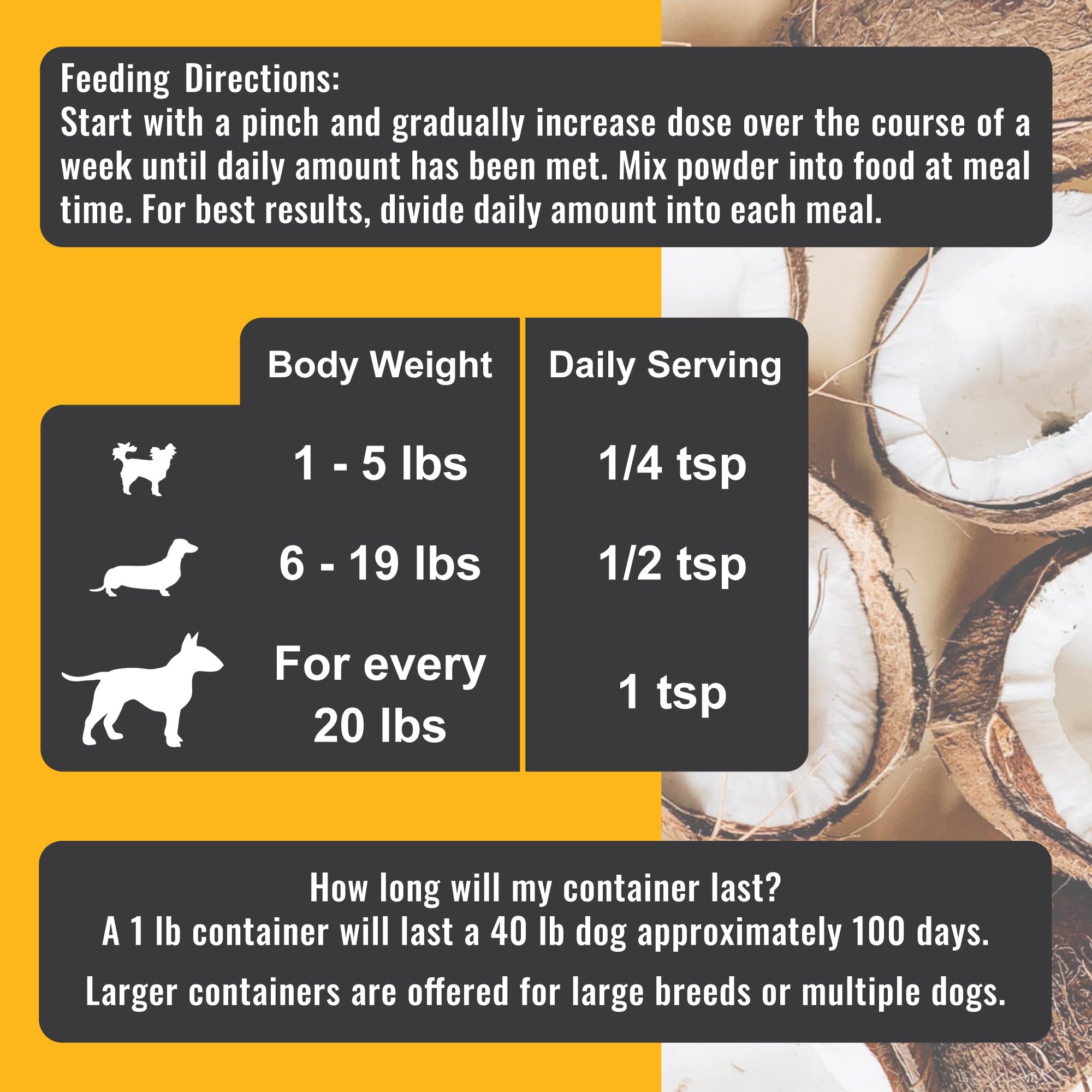 Dogzymes Ultimate Skin and Coat with Algal Oil and Organic Coconut 8 Ounce product thumbnail 8