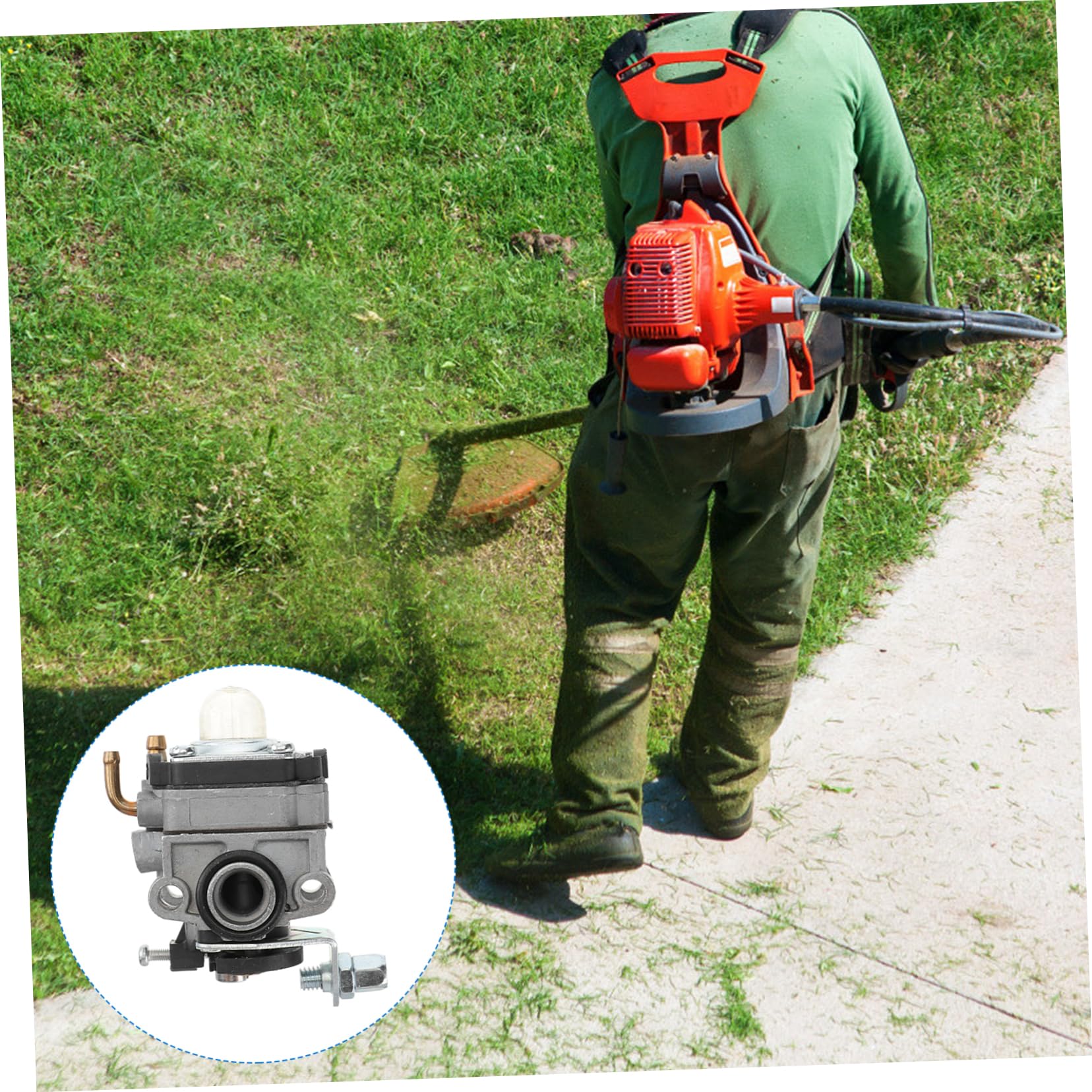 Toddmomy Accesorios 3 Piezas para Cortacésped Regla Vibrante Accesorios para Cortacésped