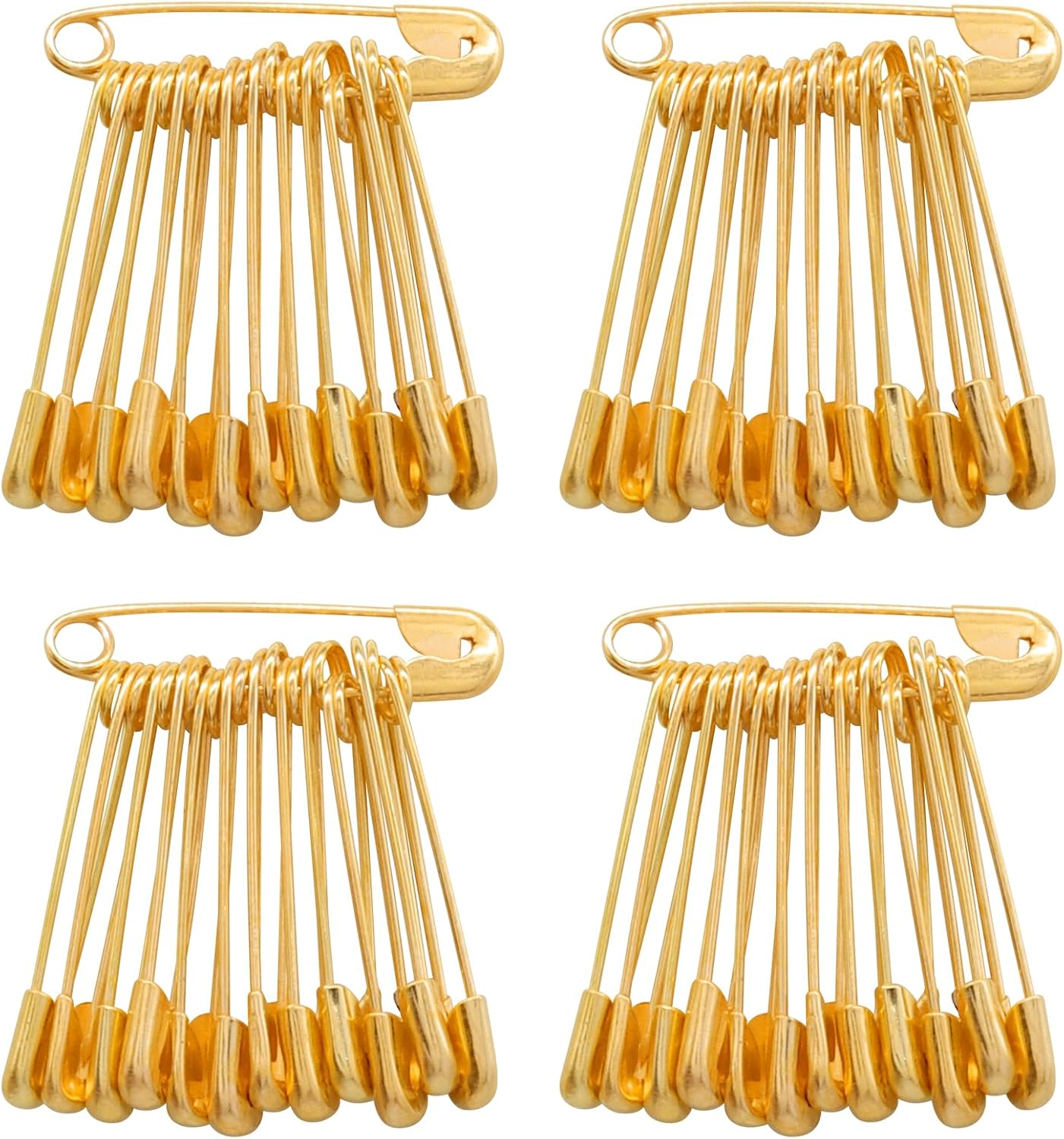 120 PCS Small Safety Pins, 3/4 Inch / 19mm Mini Gold Safety Pins Size 00, Tiny Size Suitable for DIY Crafts, Jewelry Making, Clothing Tags, Sewing, Quilting