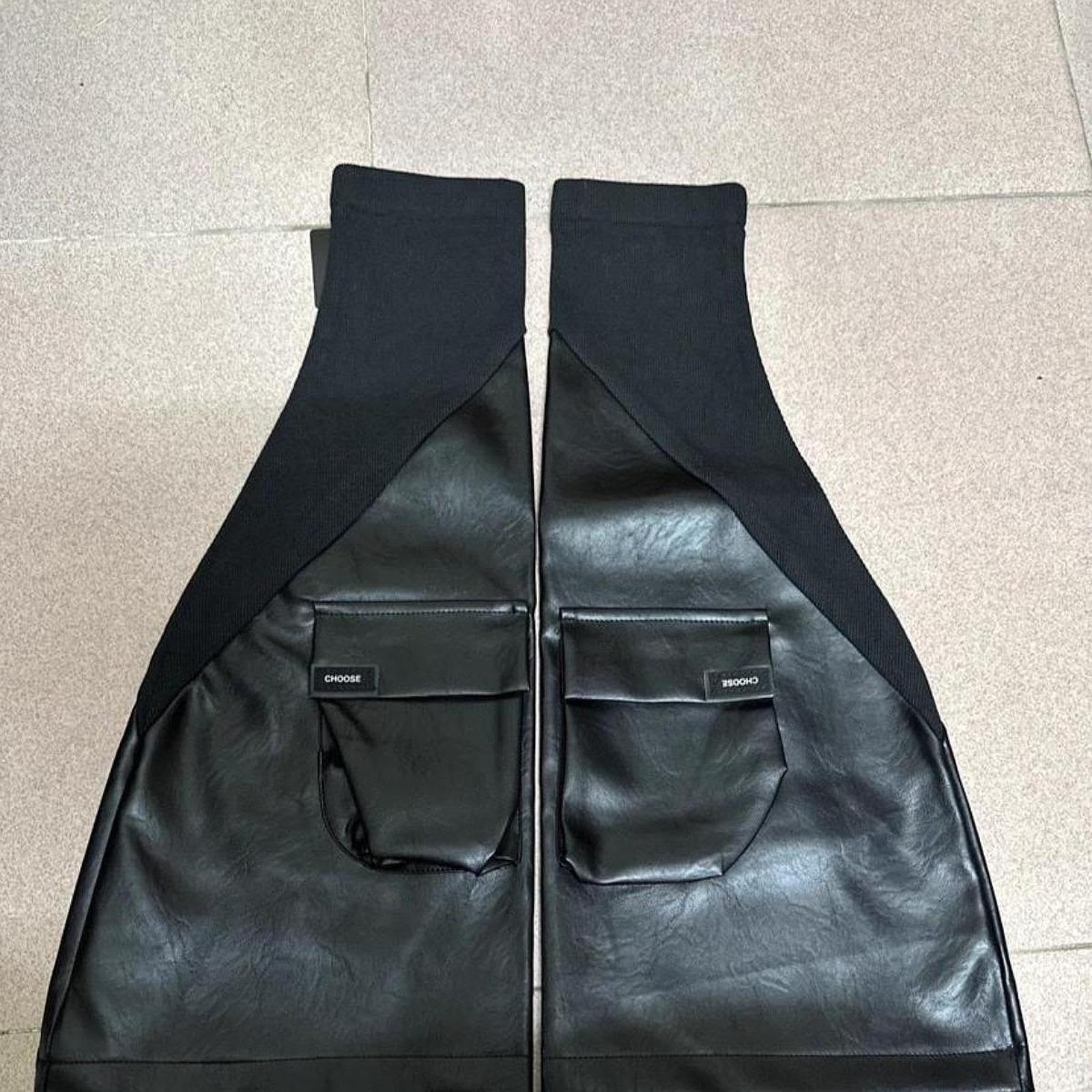 Harilla Calentadores de piernas Streetwear vestido elegante moda pierna medias pierna manga