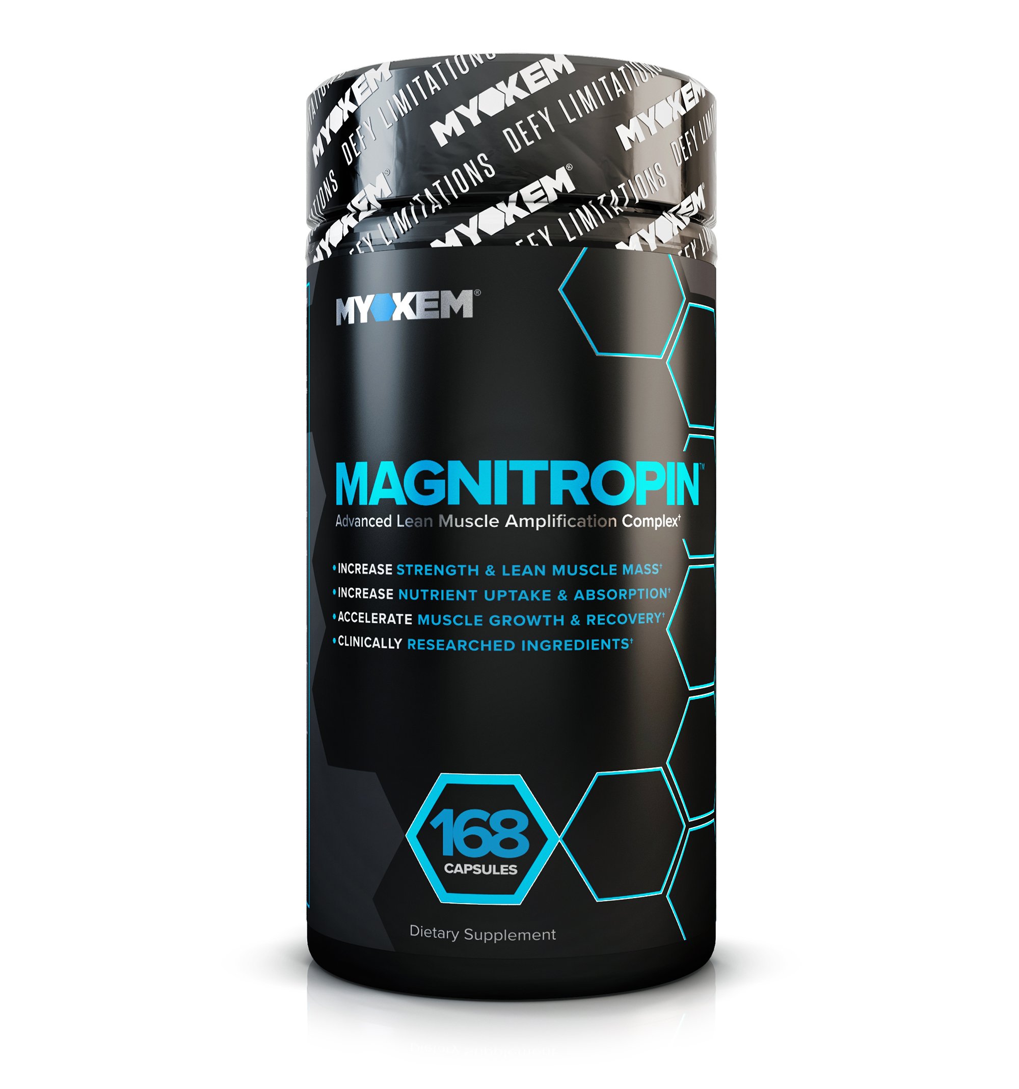 MYOKEM – Magnitropin – Advanced Lean Muscle Complex – Increase Strength, Muscle Mass, Growth, Recove