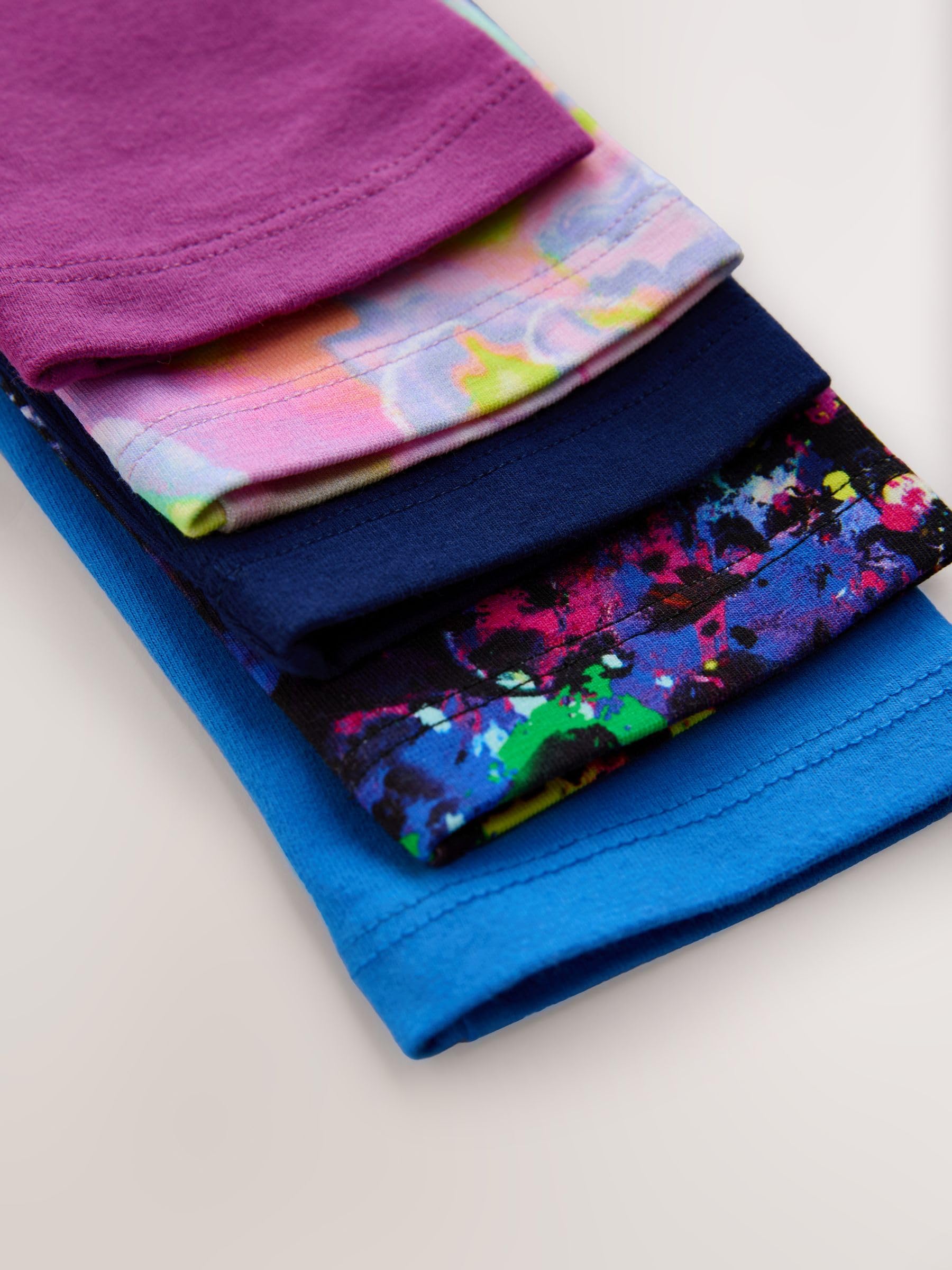NEXT Mädchen Leggings, 5er-Pack