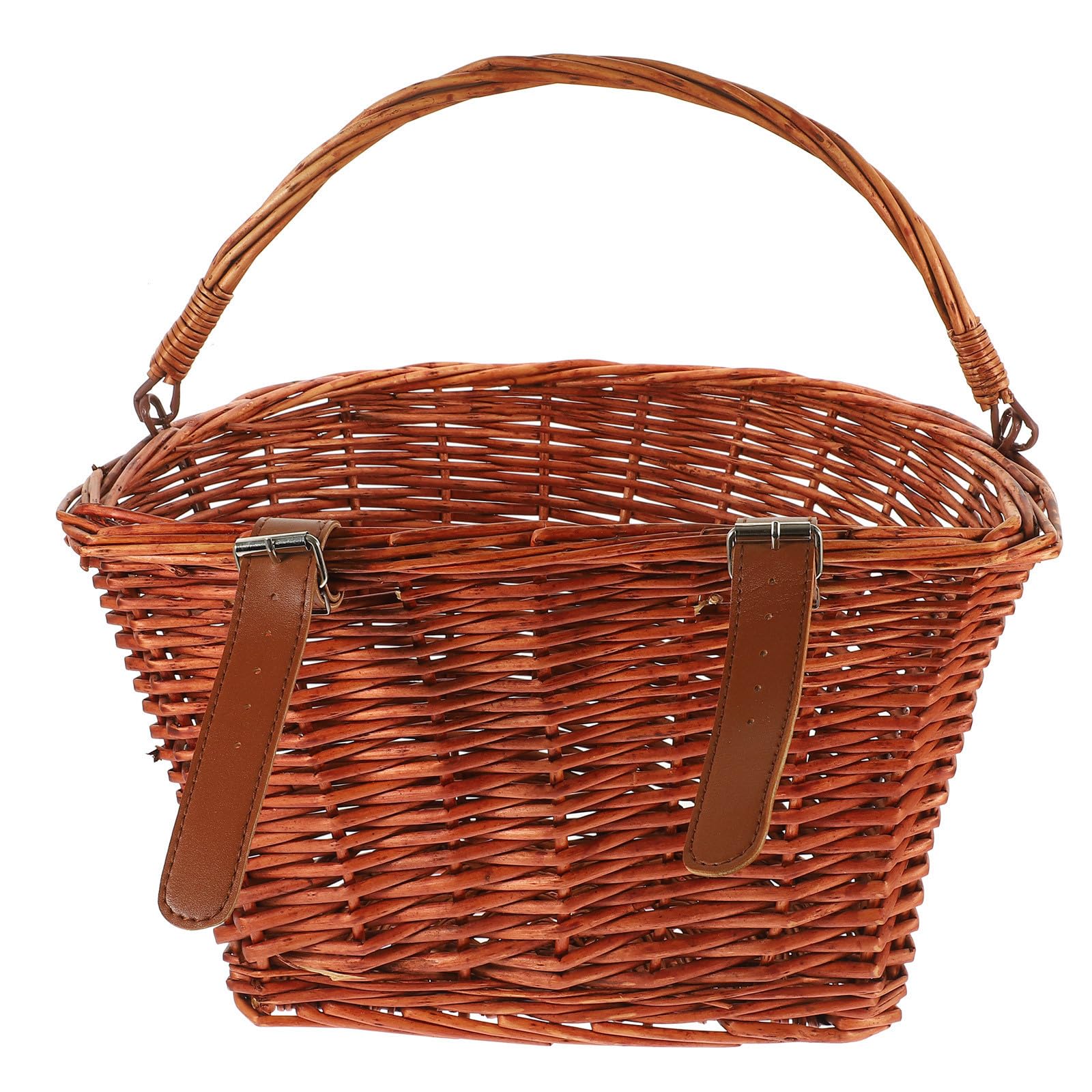 Panier de vélo osier solide pour transporter vos affaires sans risques - 8