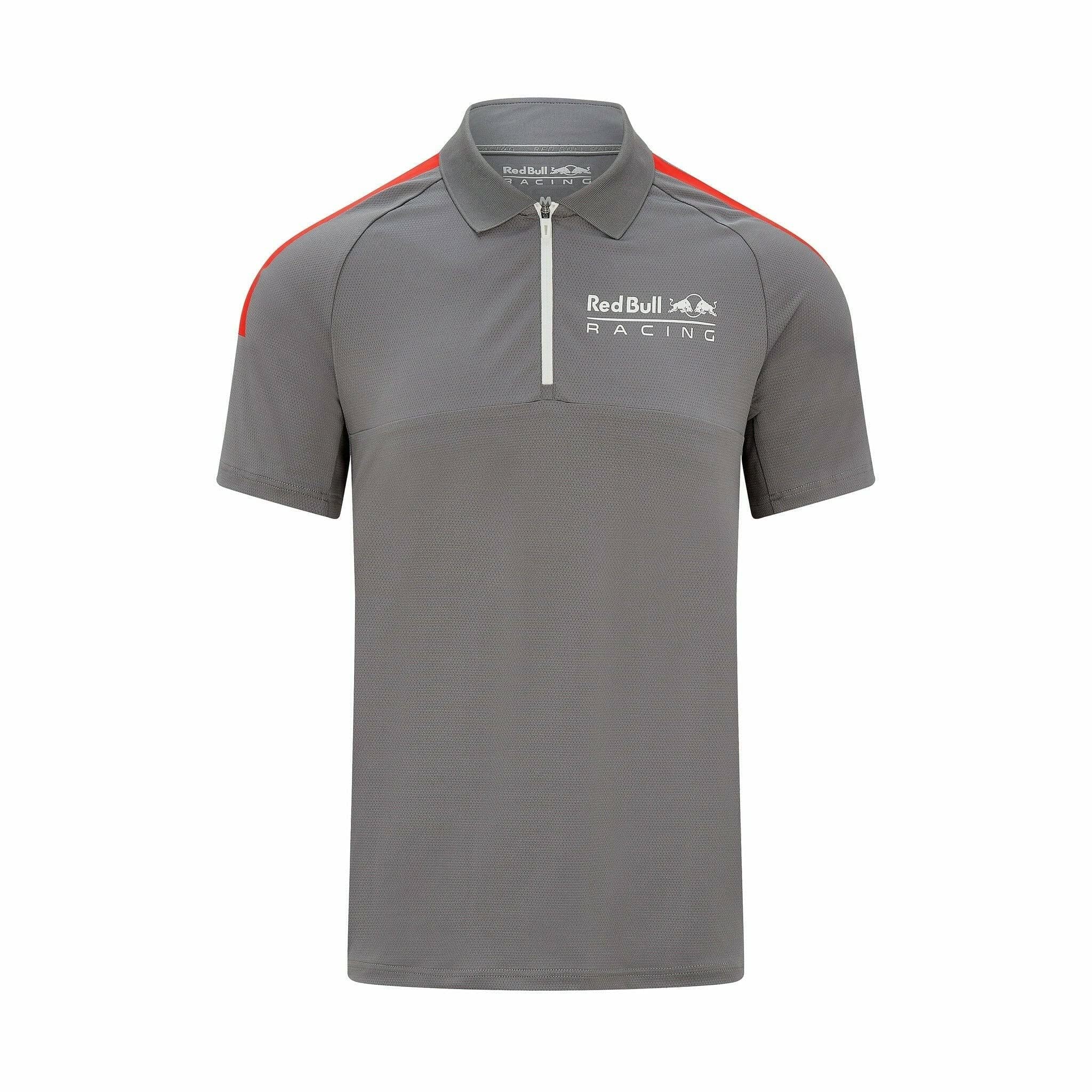 Red Bull Racing F1 Men's Tech Polo Shirt Grey