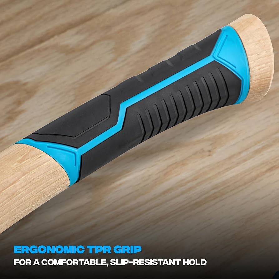 OX Tools Pro 20oz Curved Hickory Handle Hammer with TPR