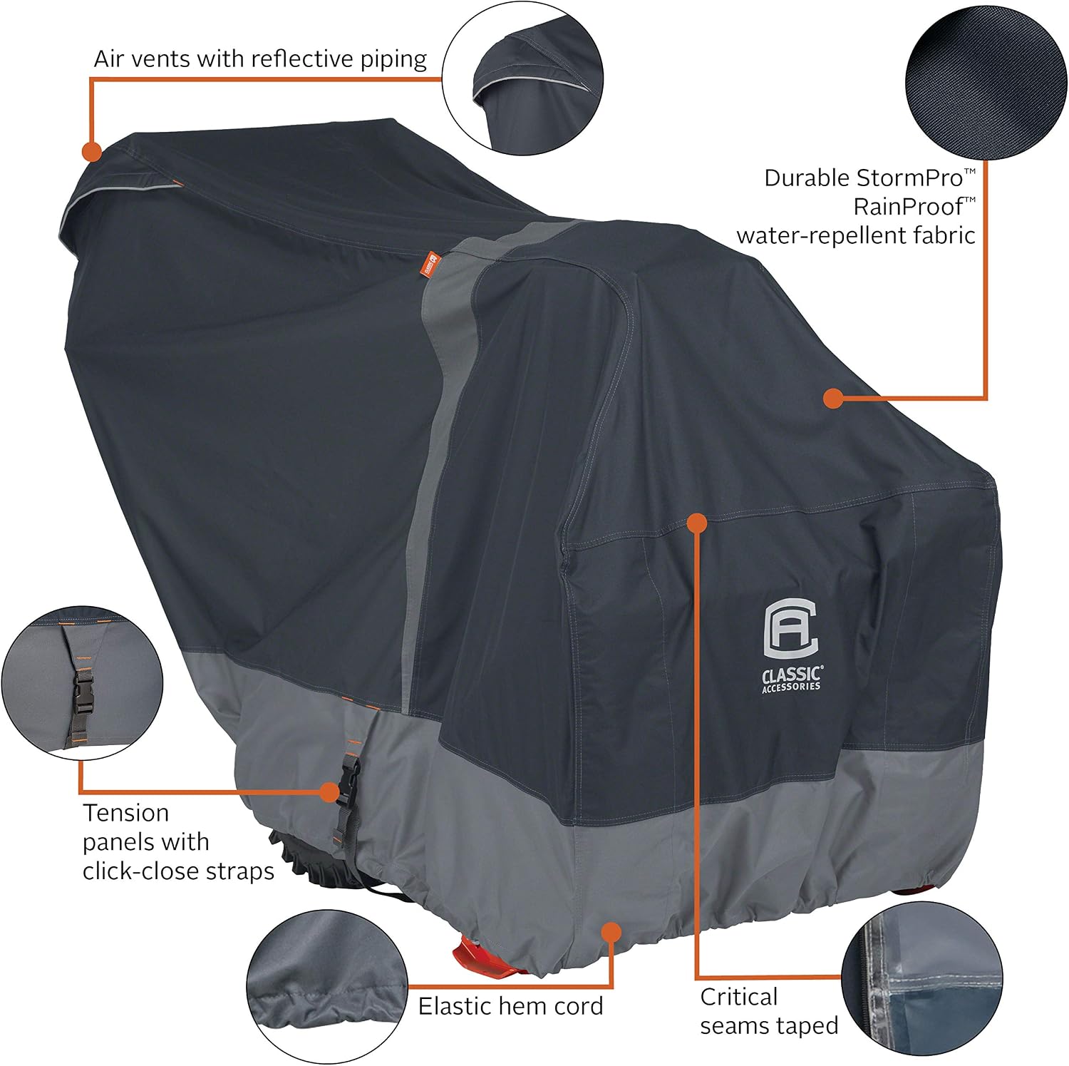 review Classic Accessories StormPro Waterproof Heavy-Duty Snow Thrower Cover
