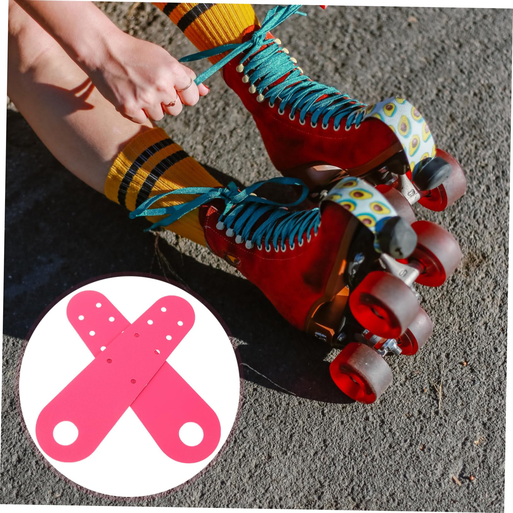 Milisten 1Pair Toe Caps for Roller Skates Protective Covers Easy to with Skates Stylish Design for Enhanced Protection and Durability