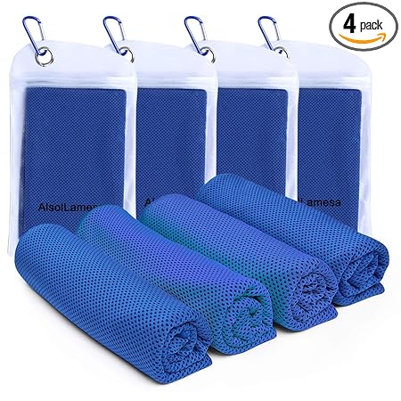 Alsol Lamesa 4 Packs Cooling Towel (40