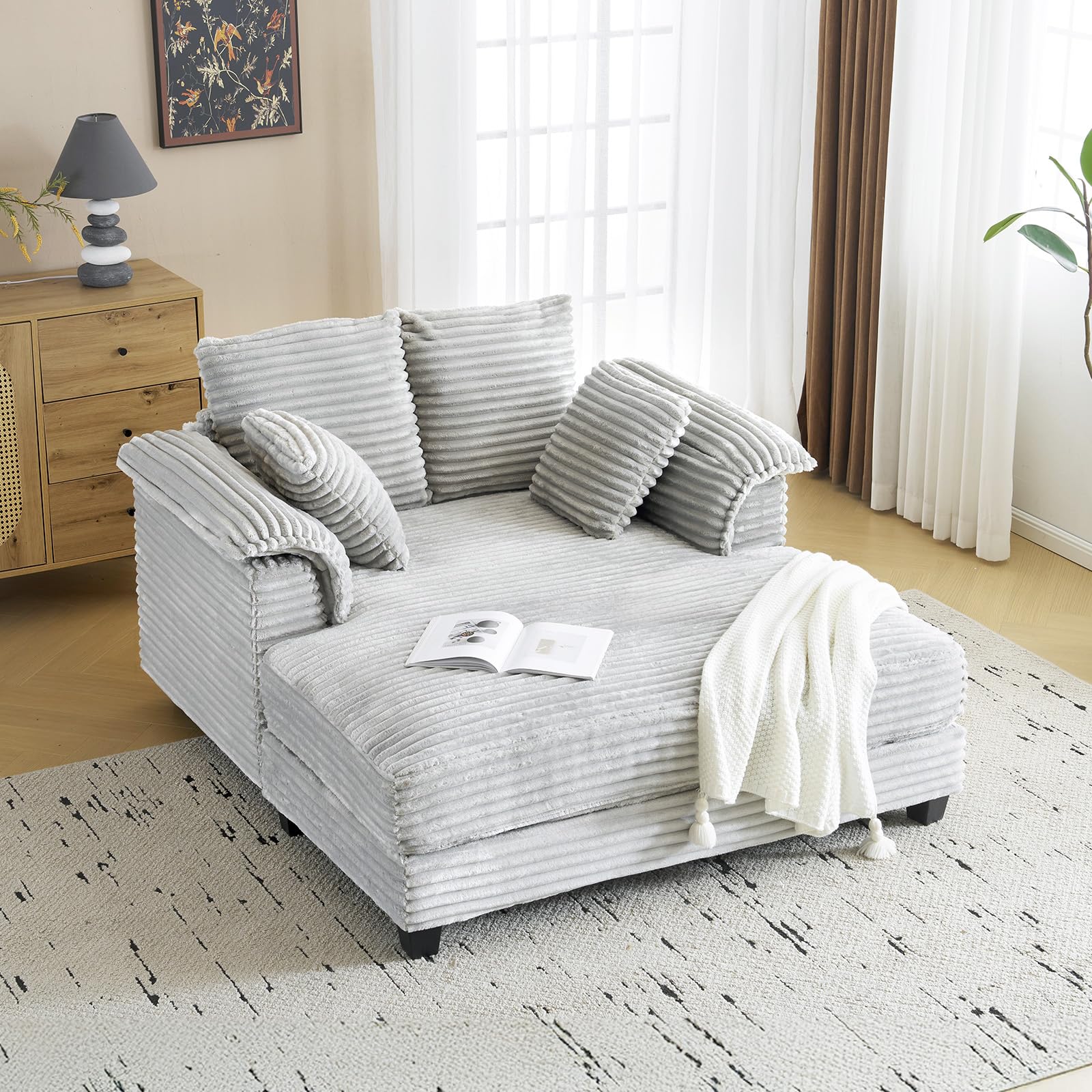 VINGLI Oversized Chaise Lounge
