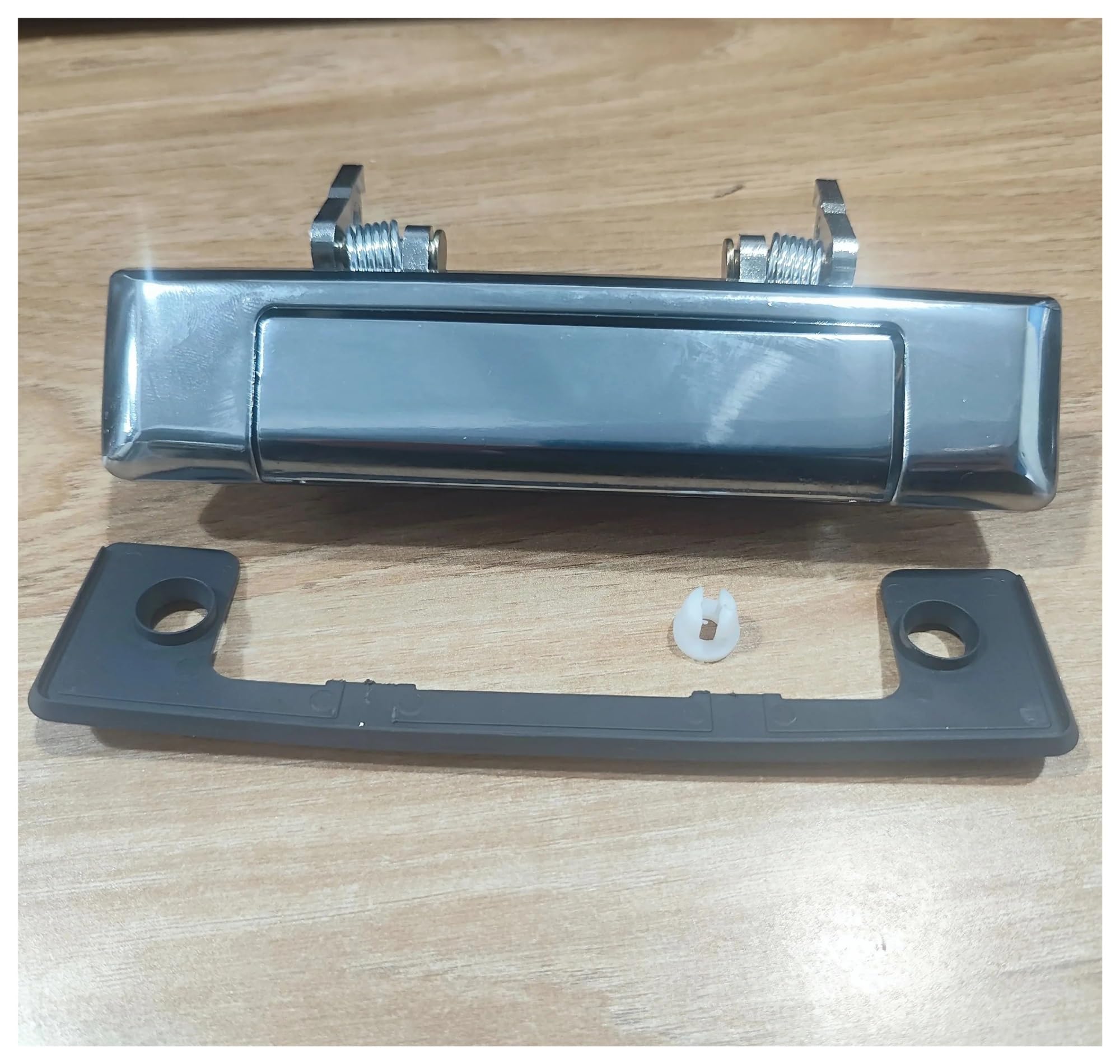 HILLAR Door Outer Handle for Toyota for Corolla for Land for Cruiser for Hilux 1984-1990 Black Chrome Exterior Door Handle 69220-90K00(Chrome)