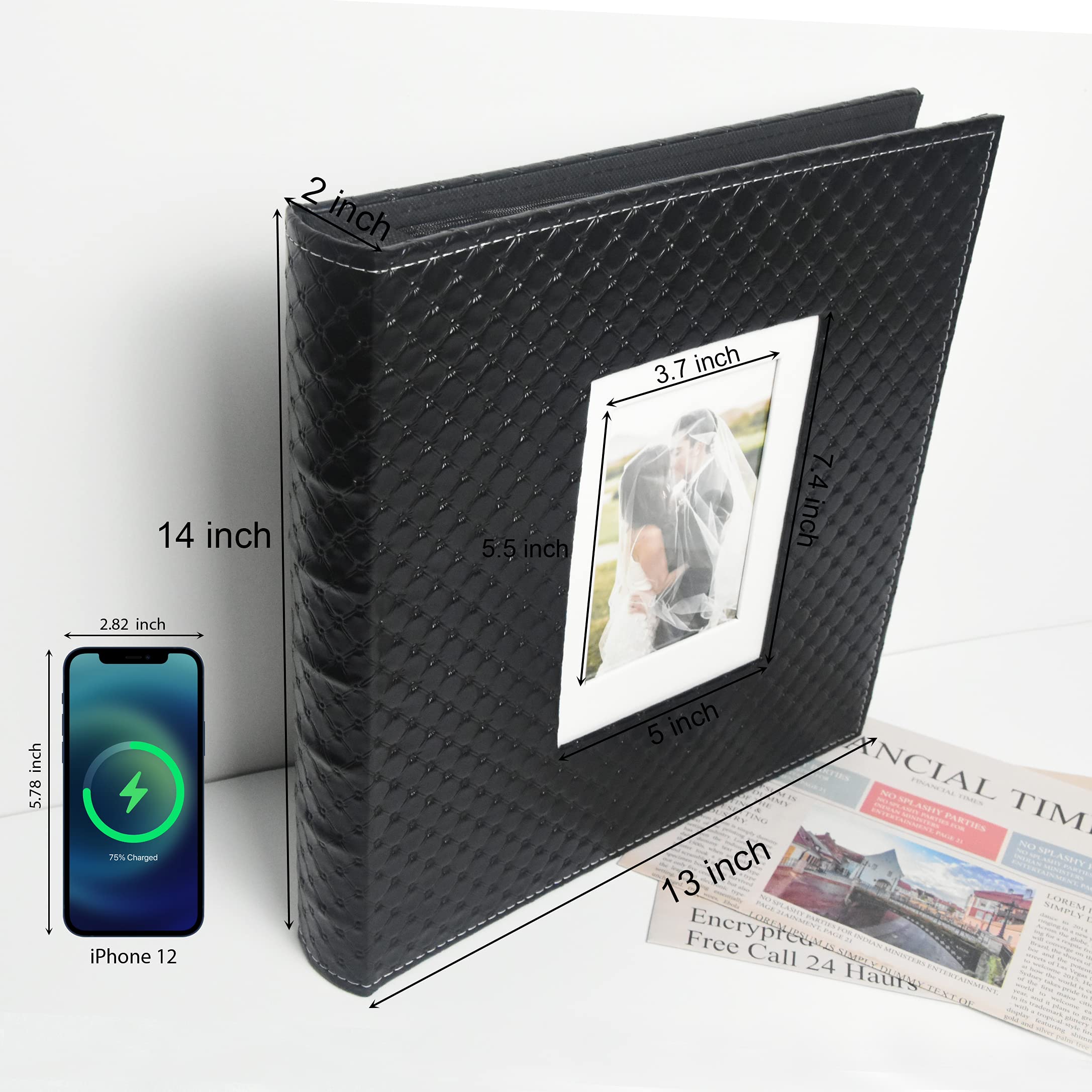 Amazon.co.jp: E-Manny フォトアルバム 4×6インチの写真用 大容量
