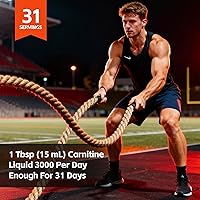 Vista 8 de Suplemento Líquido de L-Carnitina 3000 mg, con Suplementos Deportivos BCAA, Ayuda a Apoyar el Aumento de Energía, Apoyo Muscular, Fórmula Eficiente
