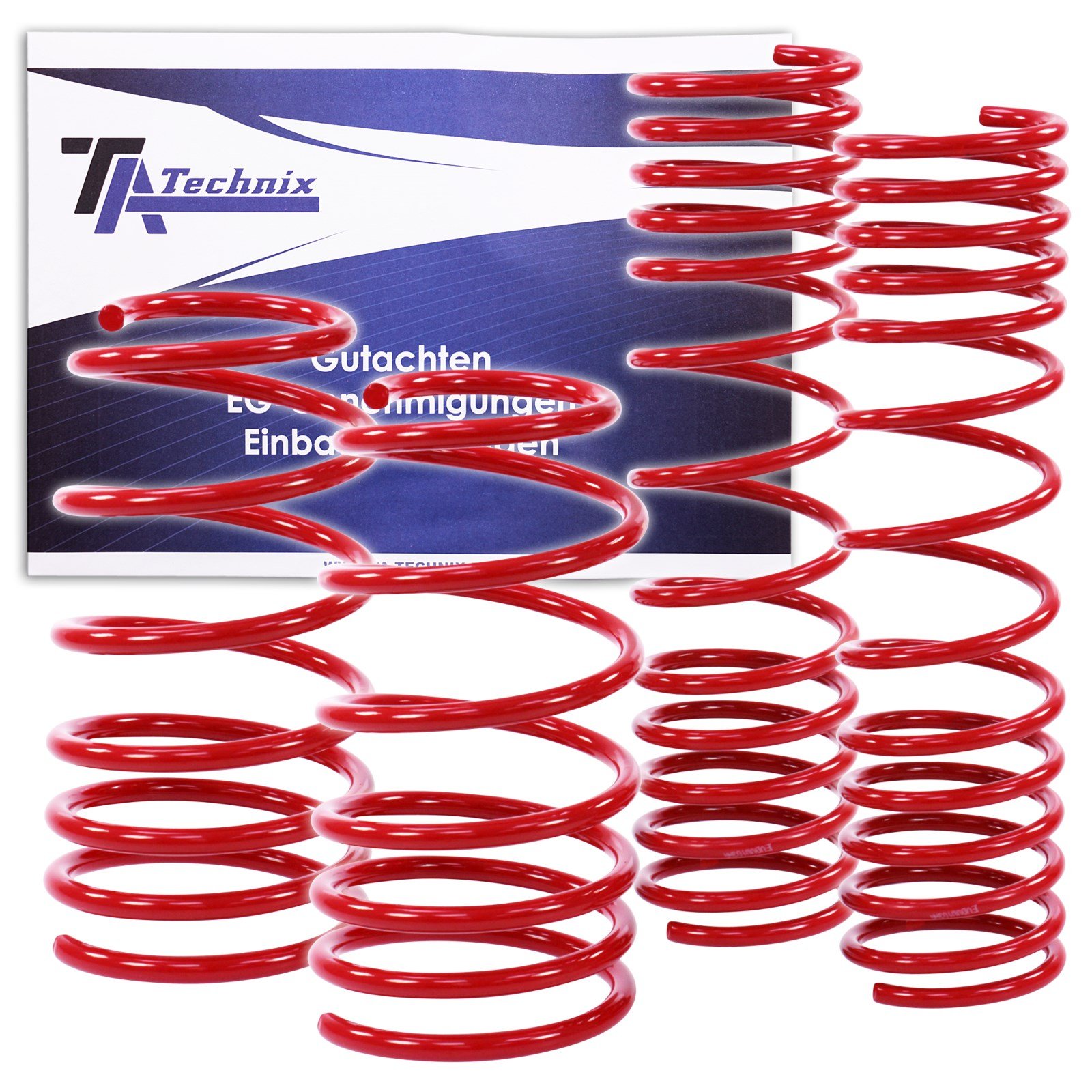 TA Technix Tieflegungsfedern 60/40mm Fahrwerksfedern