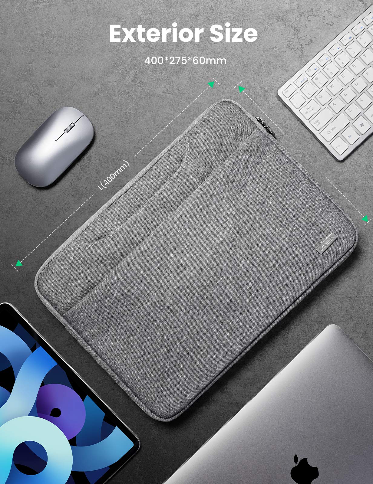 Ugreen Laptop Sleeve Bag 15 Inch Waterproof Laptop Case