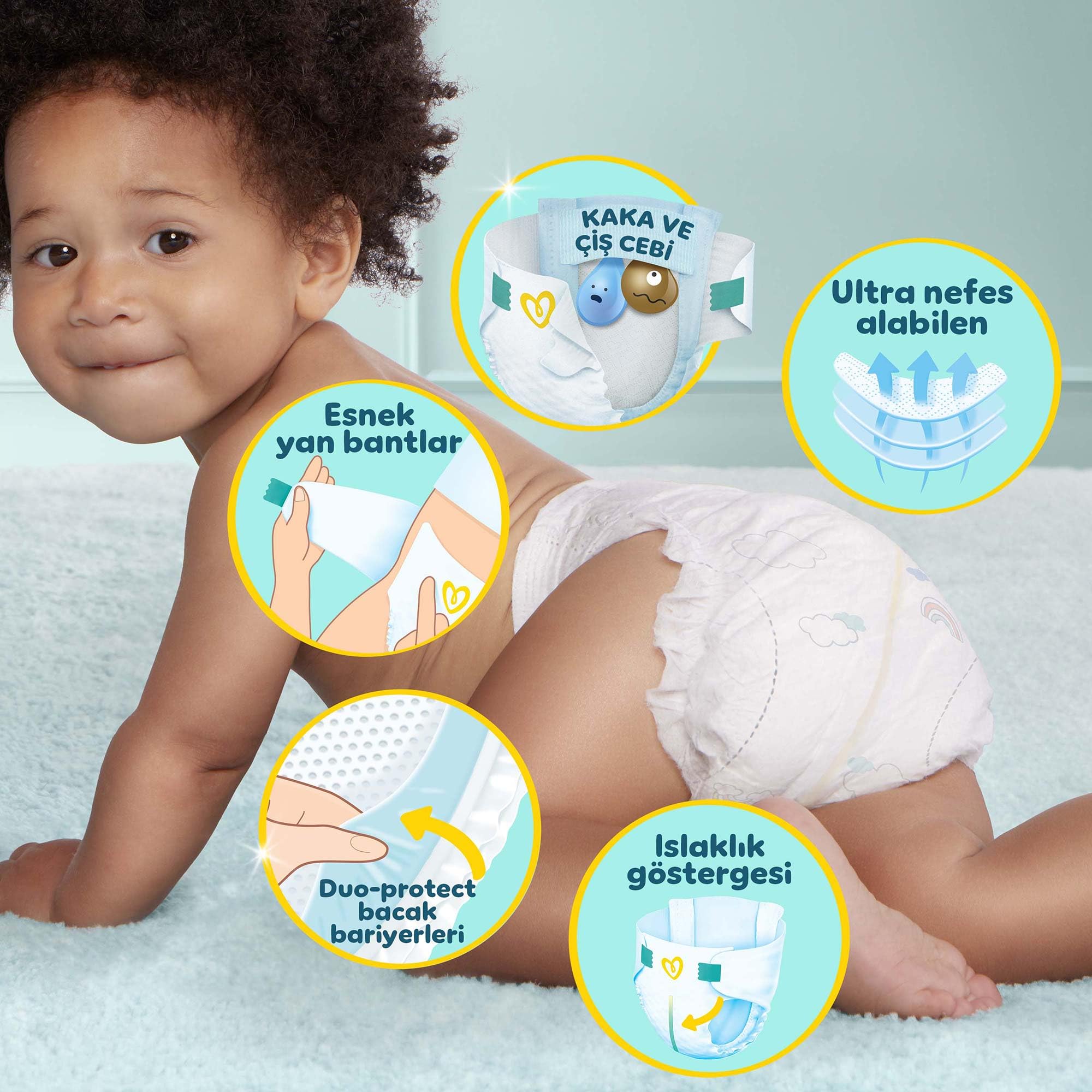 Prima Bebek Bezi Premium Care 7 Numara 30 Adet Ekonomik Paket
