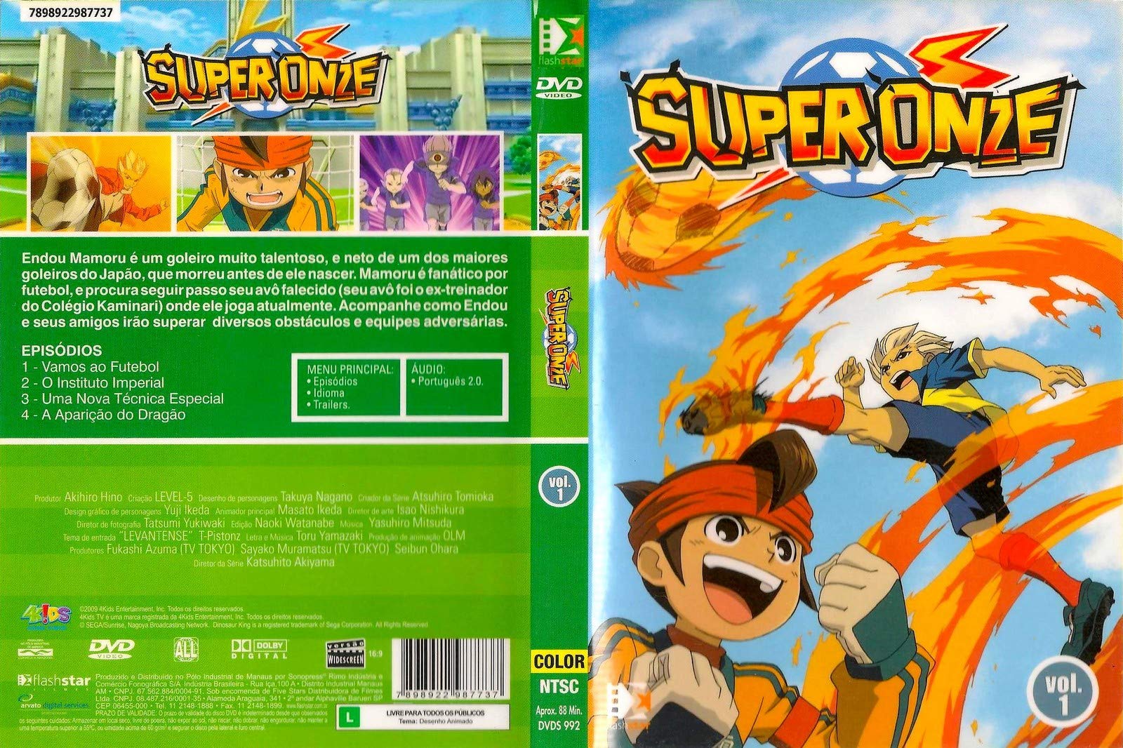 Super Onze - Box com 4 DVDs Vol. 1 - DVD4 | Amazon.com.br